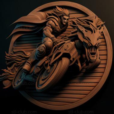 3D модель Игра Final Fantasy 7 G Bike (STL)